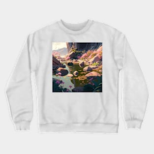 The carp pond Crewneck Sweatshirt